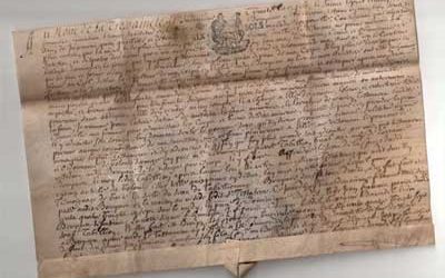 Ancient French Feudal Barony For Sale