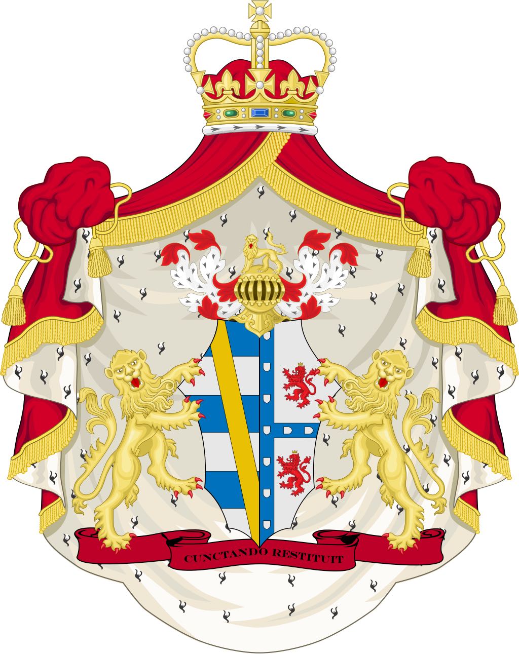 Coat of arms of the House of Massimo