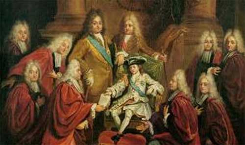 Buying a noble title of Viscount.