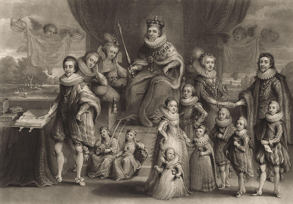 James I and his royal progeny