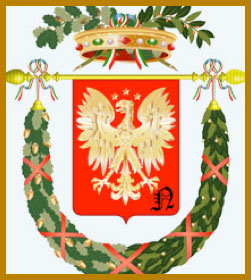 Italian Feudal Title of Marquis coat of arms.