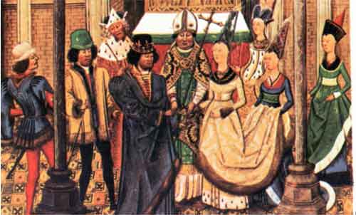 Painting of the Portuguese Nobility.