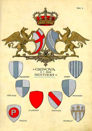 Genova coat of arms.