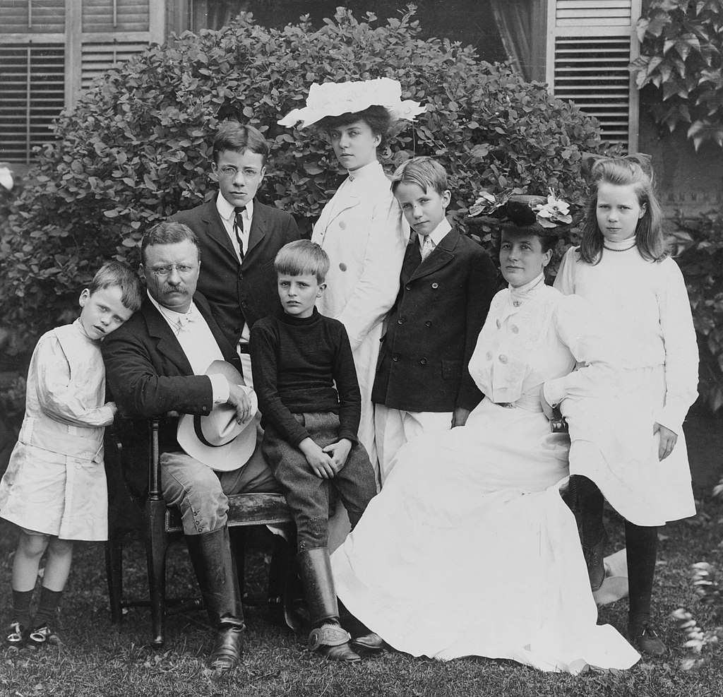 Theodore Roosevelt and family
