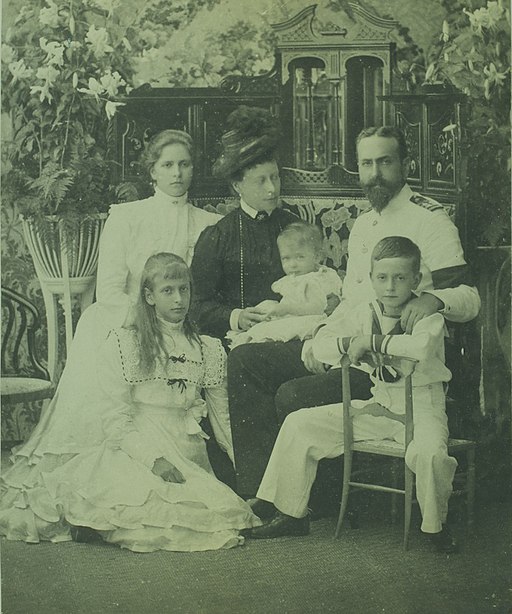 Photograph of the Battenberg family