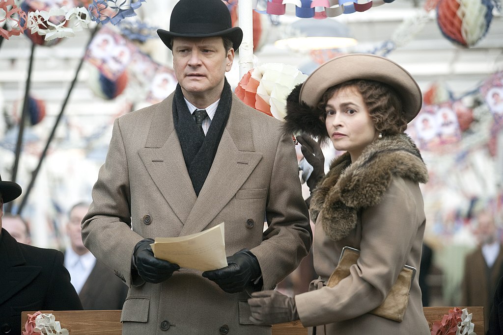 Colin Firth and Helena Bonham Carter as the Duke and Duchess of York