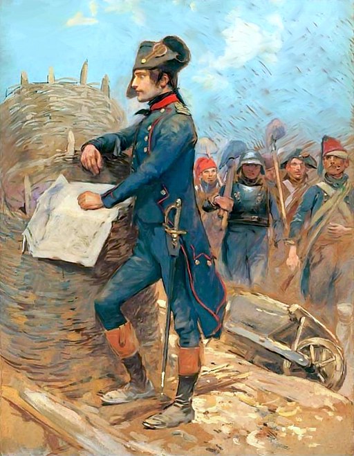 Bonaparte at the Siege of Toulon, 1793