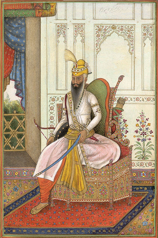 Maharaja Ranjit Singh, first Emperor of the Sikh Empire