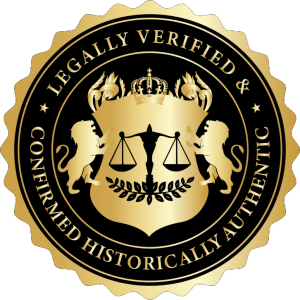 Legally Verified Historically Authentic Seal